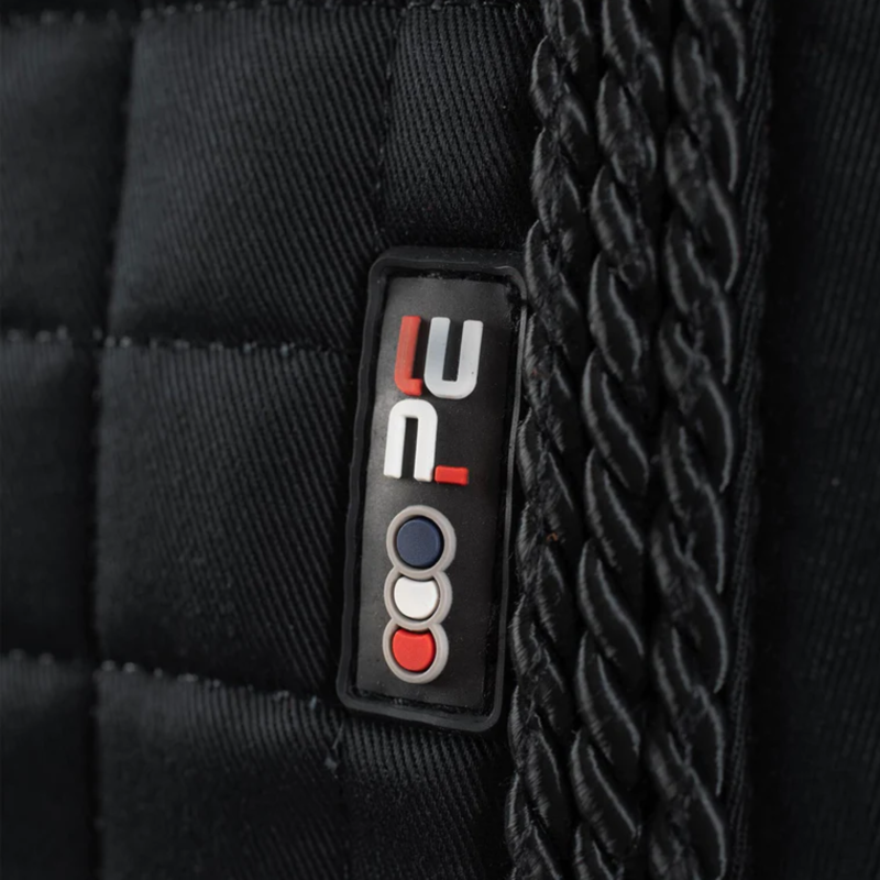 Premier Equine Close Contact European Dressage Saddle Pad - Black-3